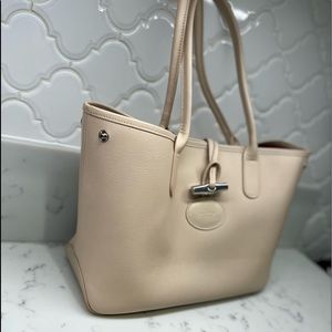 Longchamp Médium Roseau Essential Leather tote